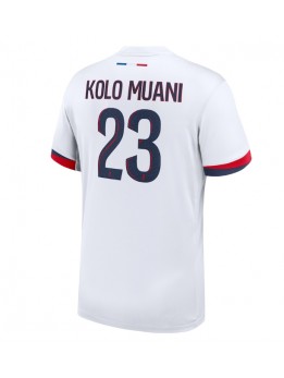 Paris Saint-Germain Randal Kolo Muani #23 Gostujuci Dres 2024-25 Kratak Rukavima